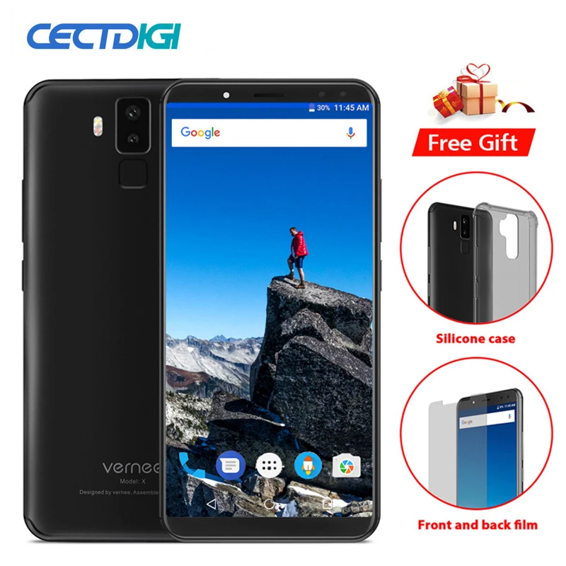 Оригинальный Vernee X 4 г LTE мобильный телефон MT6763 Octa Core 6 0 &quotFHD Android 7 1 ГБ Оперативная