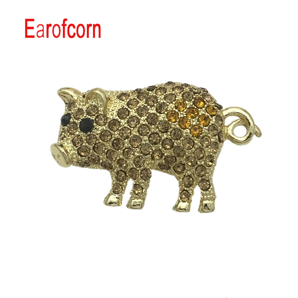 Модные креативные маленькие Броши Earofcorn в форме свиньи броши виде мультяшных