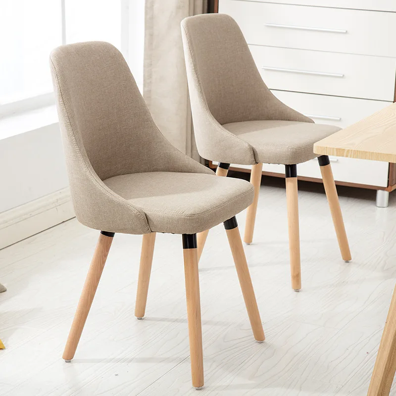 Современное короткое универсальное кресло из массива дерева, Скандинавское коммерческое кресло для кафе, гостиничное дерево, мебель для