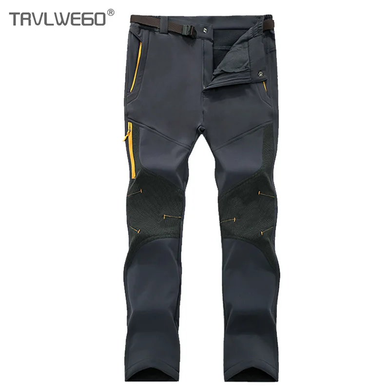 

TRVLWEGO Man Woman Fishing Trousers Trekking Hiking Pants Outdoor Travel Camping Warm Winter Waterproof Thickening Lining 7XL