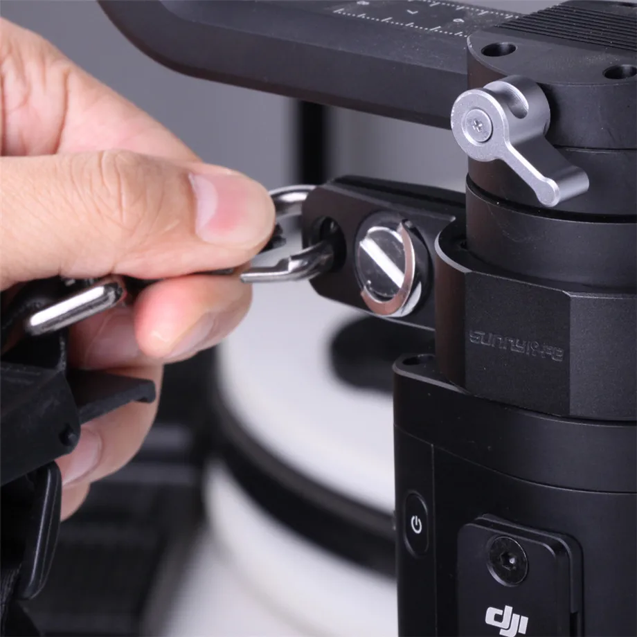 DJI Ronin-S Shoulder Strap Aluminum Alloy Fixed Ring Buckle Adjustable Lanyard Handheld Photography Gimbal Accessories-19