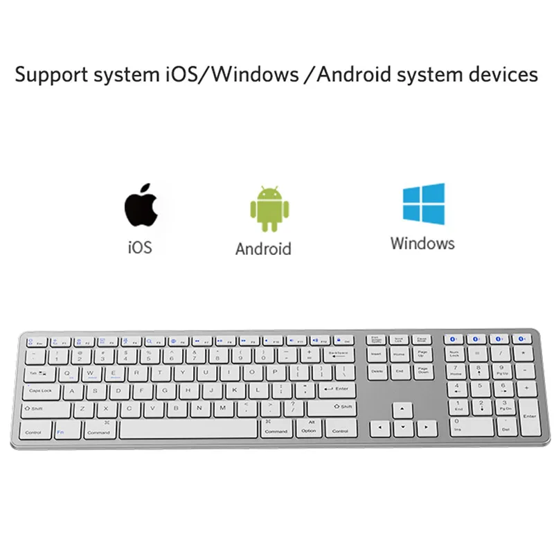 5 109 Keys Keyboard bluetooth