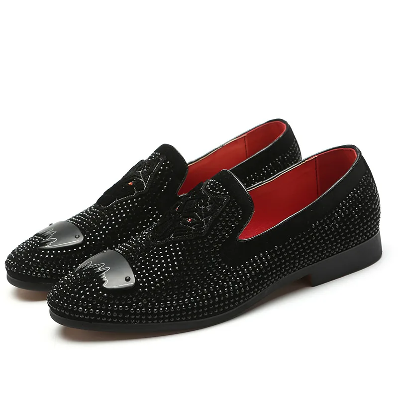

2019 Summer New Loafers plus size 38-48 adult designer fashion dress brand luxury social driving mens shoes casual #601