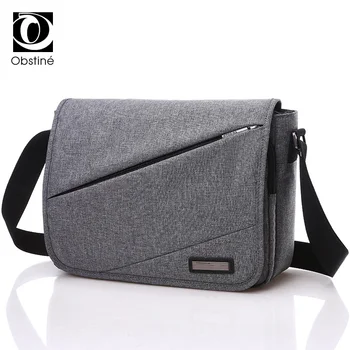 

canvas men's shoulder bag small handbags and purses gray fashion crossbody bags for men large capacity summer handbag male