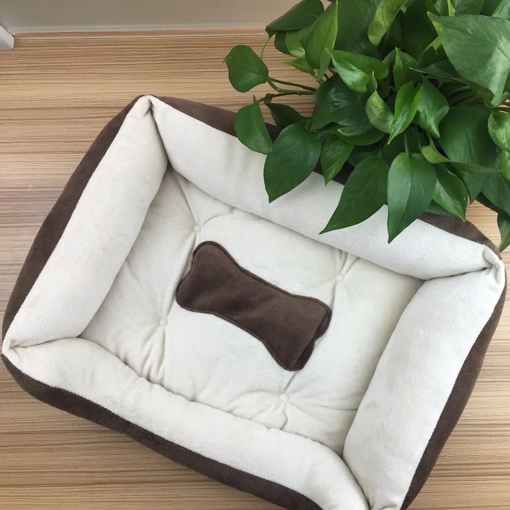 Различные Размеры большая собака Lounger кровать питомник Коврики мягкие Волокно