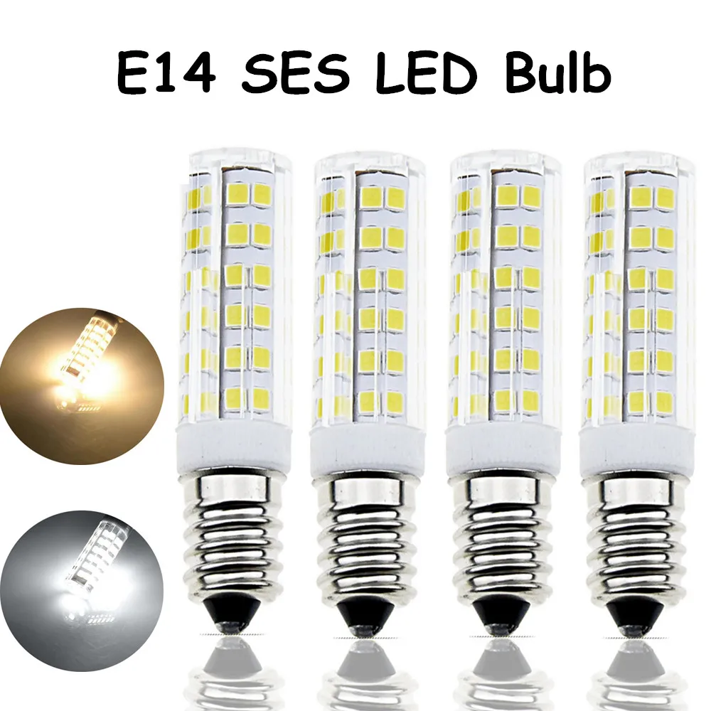 6W E14 SES LED Bulb 5W E14 Halogen Replacement 110V Small Edison Screw Base E14 LED Corn Light