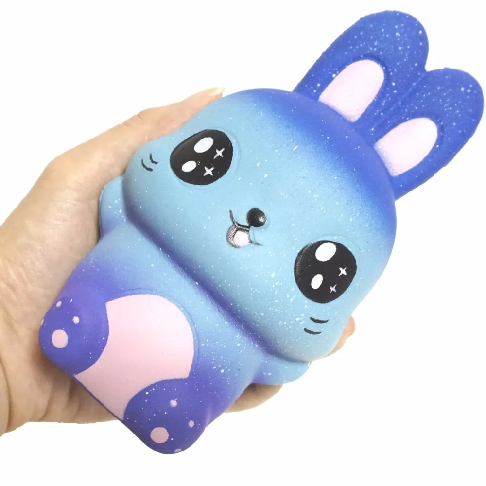 Мягкий медленно поднимающийся Kawaii милый Галактический Кролик мягкий слон