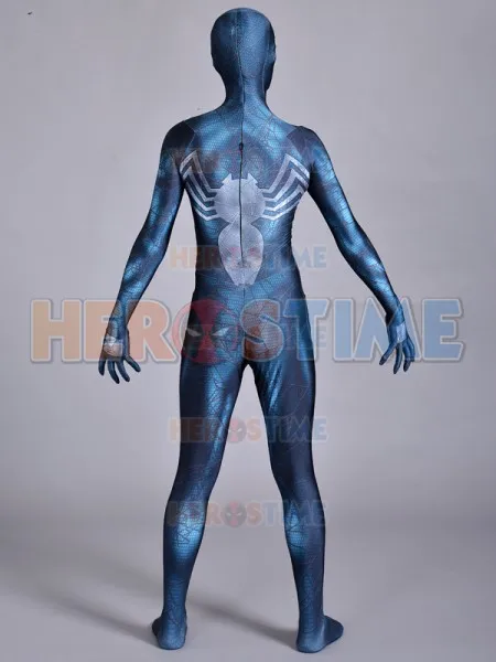 Symbiote Spiderman, косплей, концепция Symbiote, костюм Человека-паука спандекс, 3D принт, Человек-паук, костюм супергероя