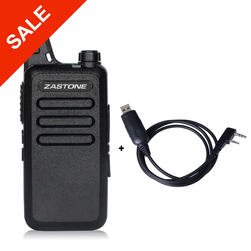 Zastone ZT X6 Professional Long Range Walkie Talkies Mini UHF Handheld Radios Portable Two Way Ham