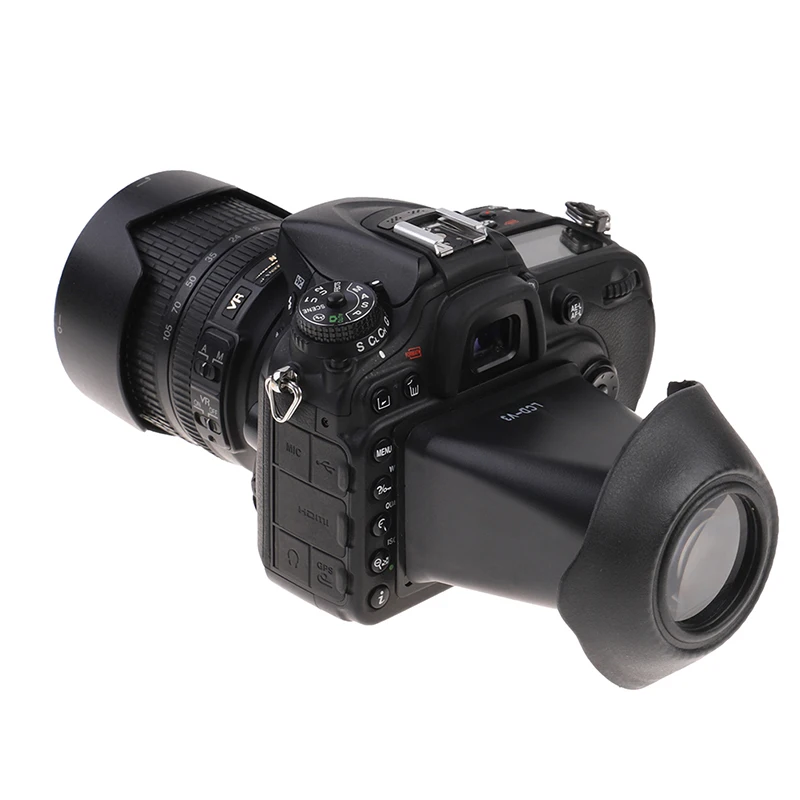 Пылезащитный ЖК-дисплей удлинитель видоискателя V1 V2 V3 V4 V5 V6 для SONY Nikon Canon 550D 600D Камера ЖК-дисплей видоискатель loupe окуляр линза с удлинённой - Цвет: 3