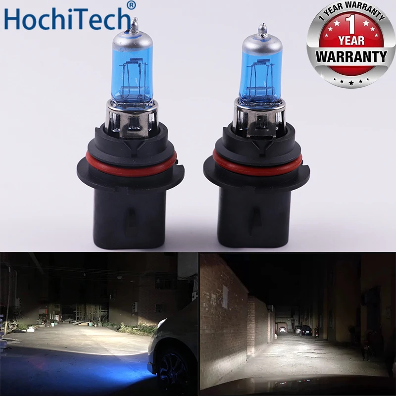 Супер яркая галогенная лампа для автомобильных фар 1 шт. 9004 9007 HB1 12 В 6000 К