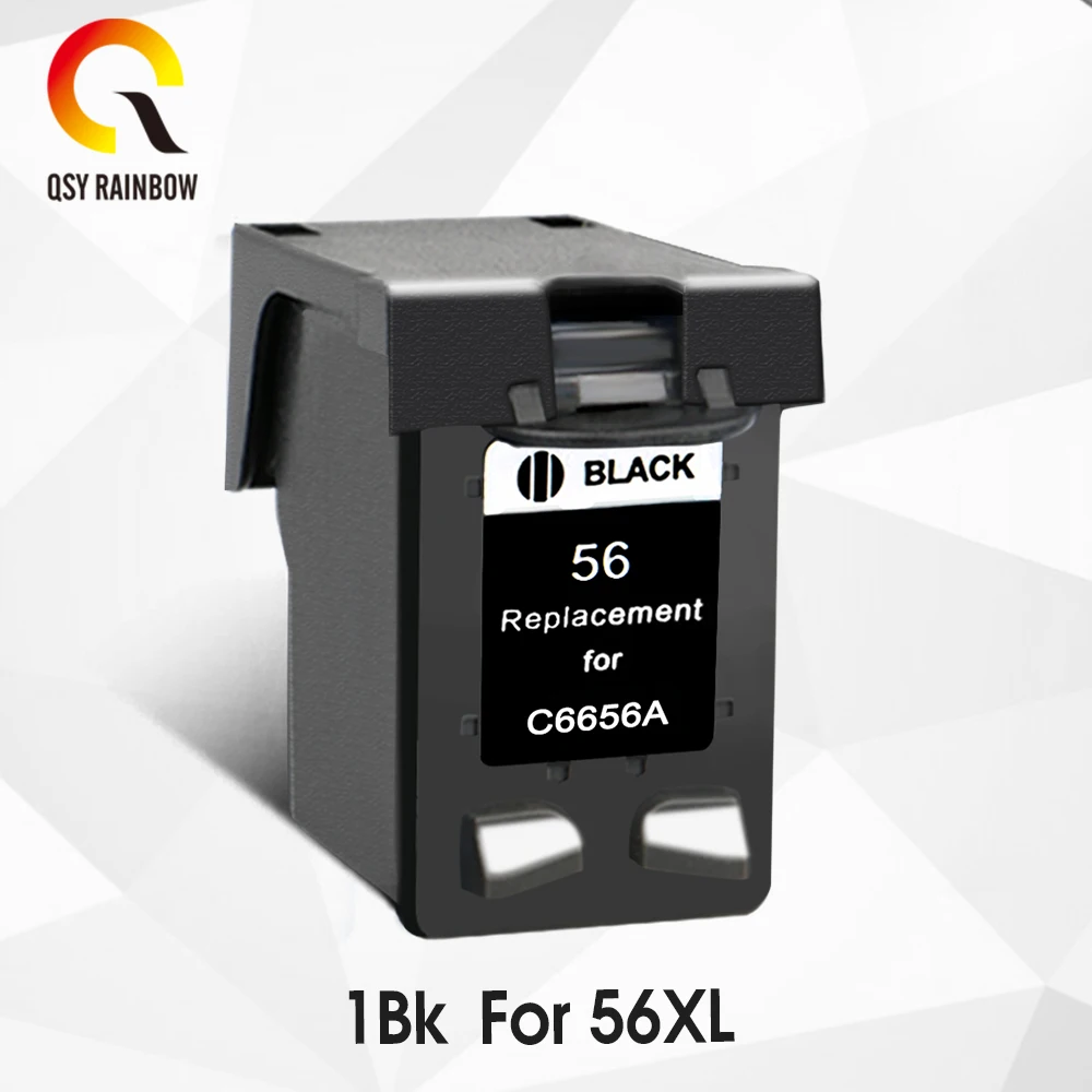 CMYK Supplies сменный чернильный картридж для hp 56 XL 1110 1200 1210 1210 в 1215 1219 1310 1312 5550 5650 7760 9650 PSC 1315 1350 - Цвет: 1BK