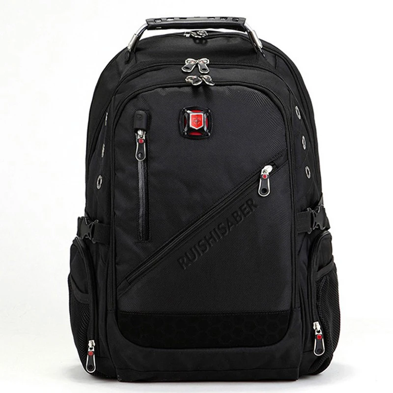 

RUISHISABER Men's Backpack Fashion Travel Bags 15inch Laptop Backpacks Bisiness Bag For Men bagpack waterproof Business mochila