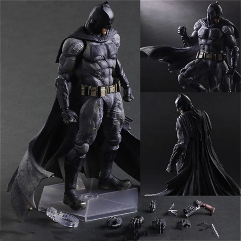 

City Play Arts Heavy armor Bruce Wayne Movable Joint Dress up dolls Action Figure Collectible toy