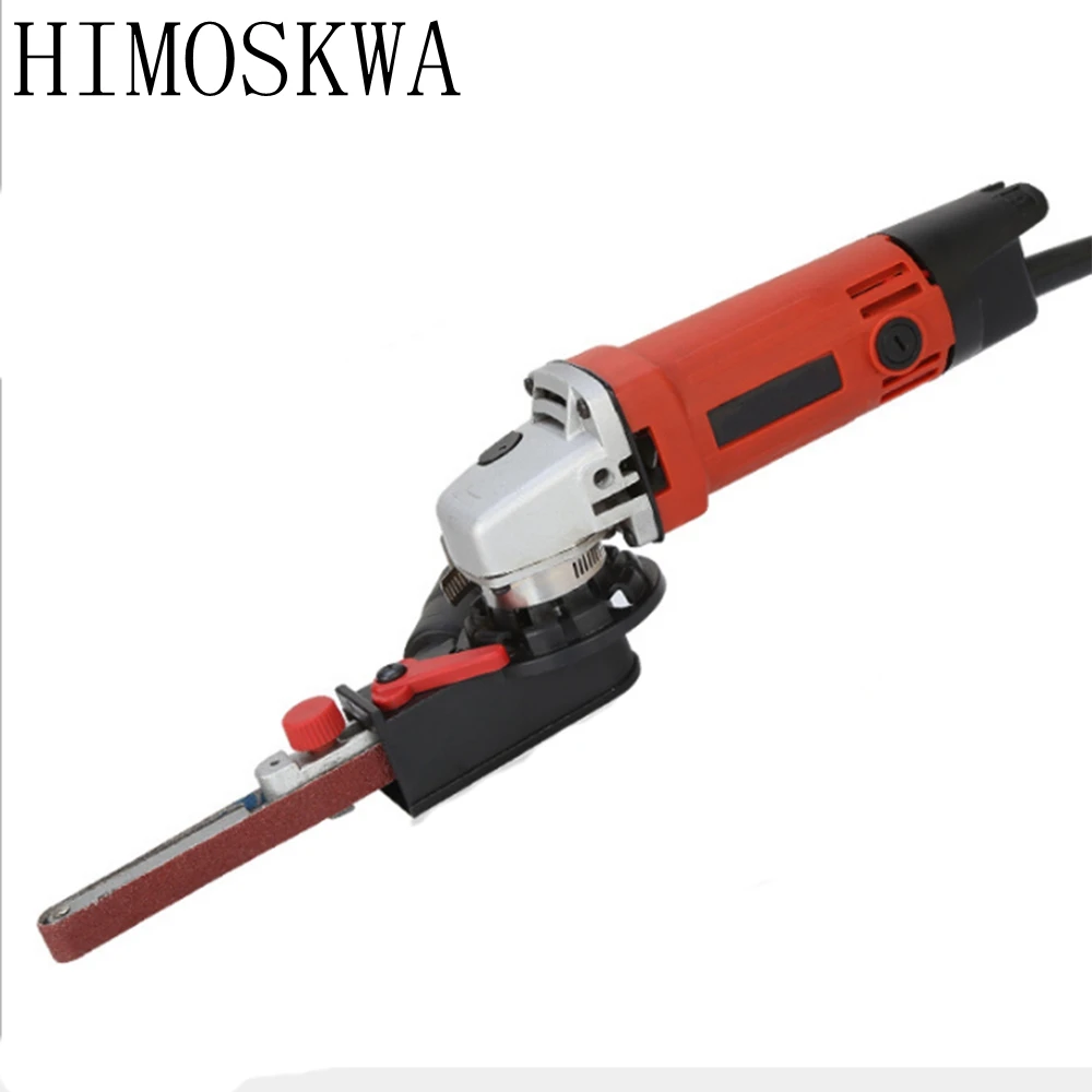 

HIMOSKWA Sander Sanding Belt Adapter For 115 Electric Angle Grinder with M14 Thread Spindle For woodworking Metalworking