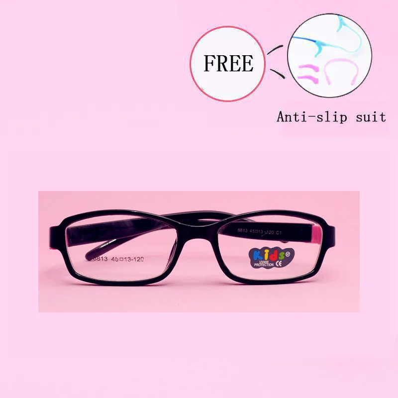 TR90 Ultralight Soft Flexible Safety Kid Children Frame Glasses Optical