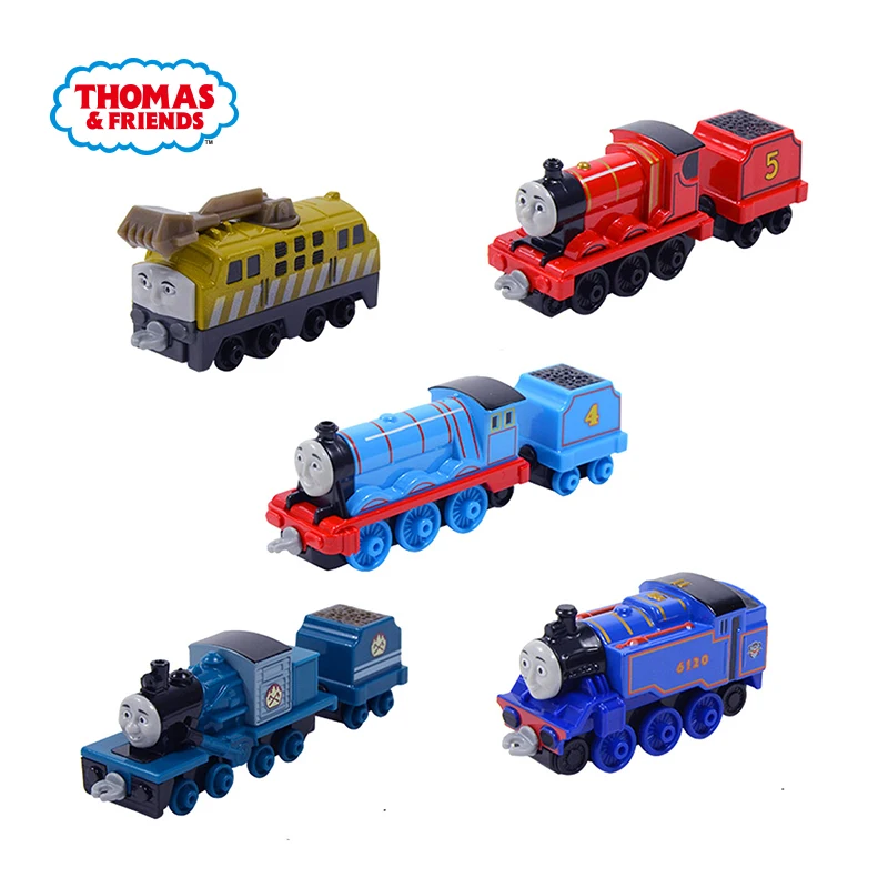Железнодорожные мини поезда Thomas and Friends Gator James Engine Гордон Генри Белль аксессуары