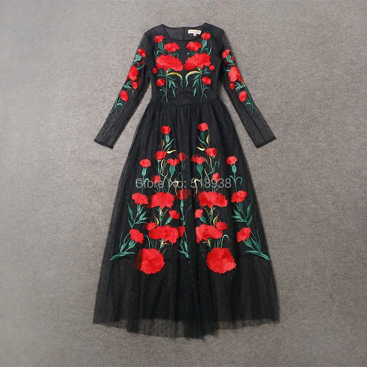 Платье Красной Розы Купить