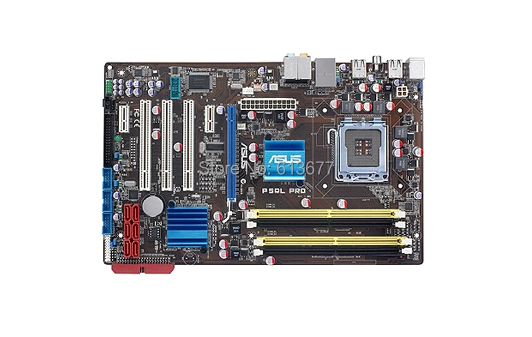 Free shipping 100% original desktop motherboard for P5QL PRO DDR2 LGA 775 RAM 16G Desktop mainboard 100% new desktop motherboard 945gc f fully integrated network support core celeron 775 pin motherboard ddr2 free shipping