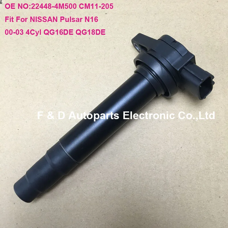 4 Pieces Ignition Coils Pack For NISSAN Pulsar N16 00 03 4Cyl QG16DE