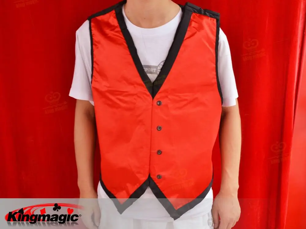 

Kingmagic Vest Color Changing Vest Colour Changing Waistcoat Clothing Dress Magic Props Free Shipping