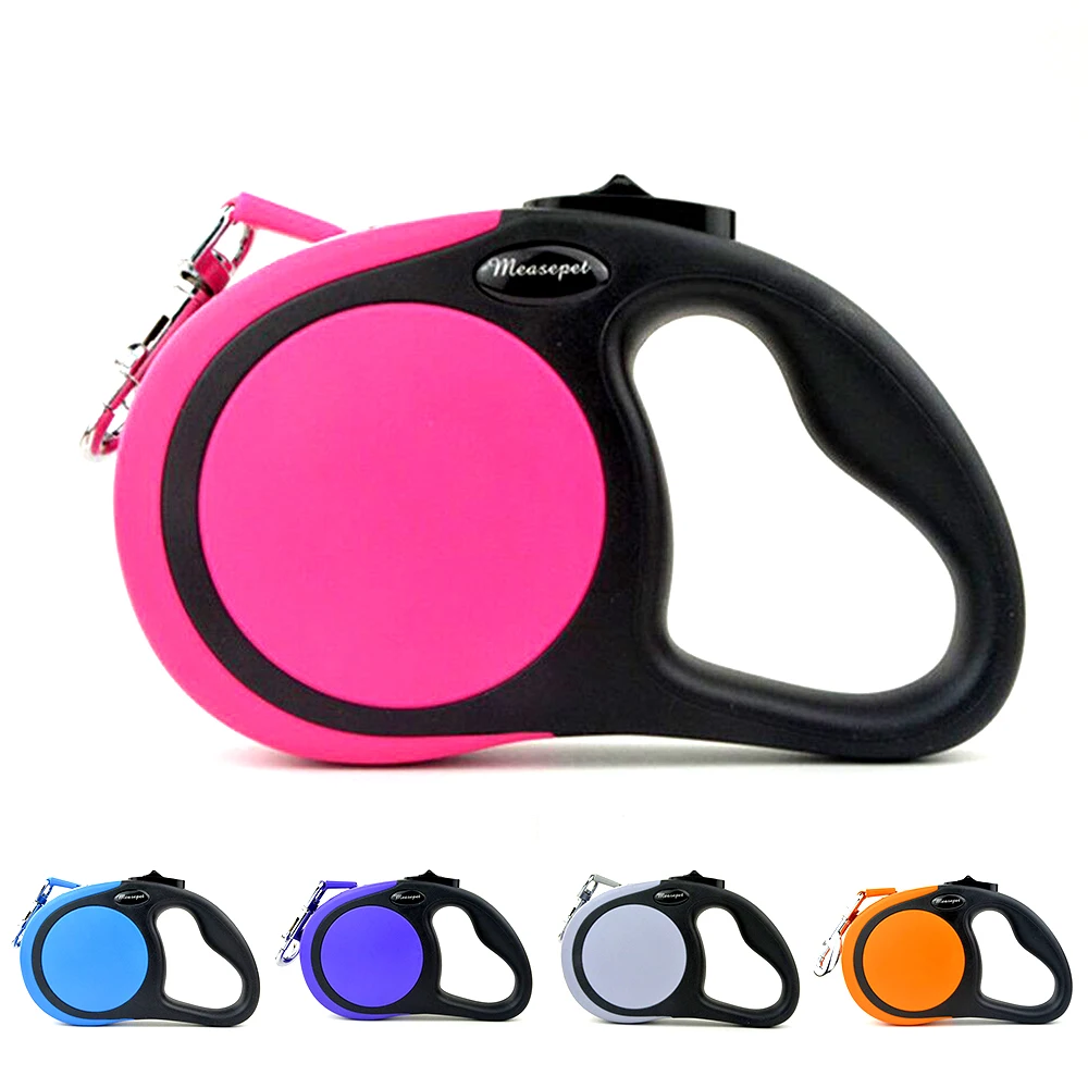 High Quality Pet Retractable Leash 5M For 20kg 50kg Pet 5 Colors Medium and Large Dog Pet Puppy