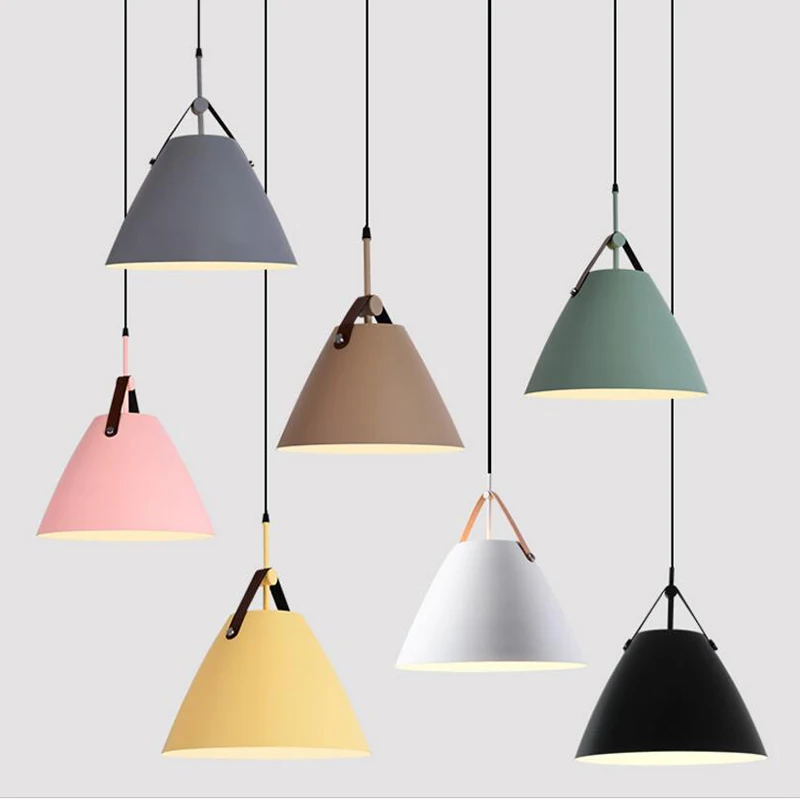 

Modern Nordic minimalist creative hanging lights bar lighting living room lamps dining room Fixtures restaurant Pendant Lights