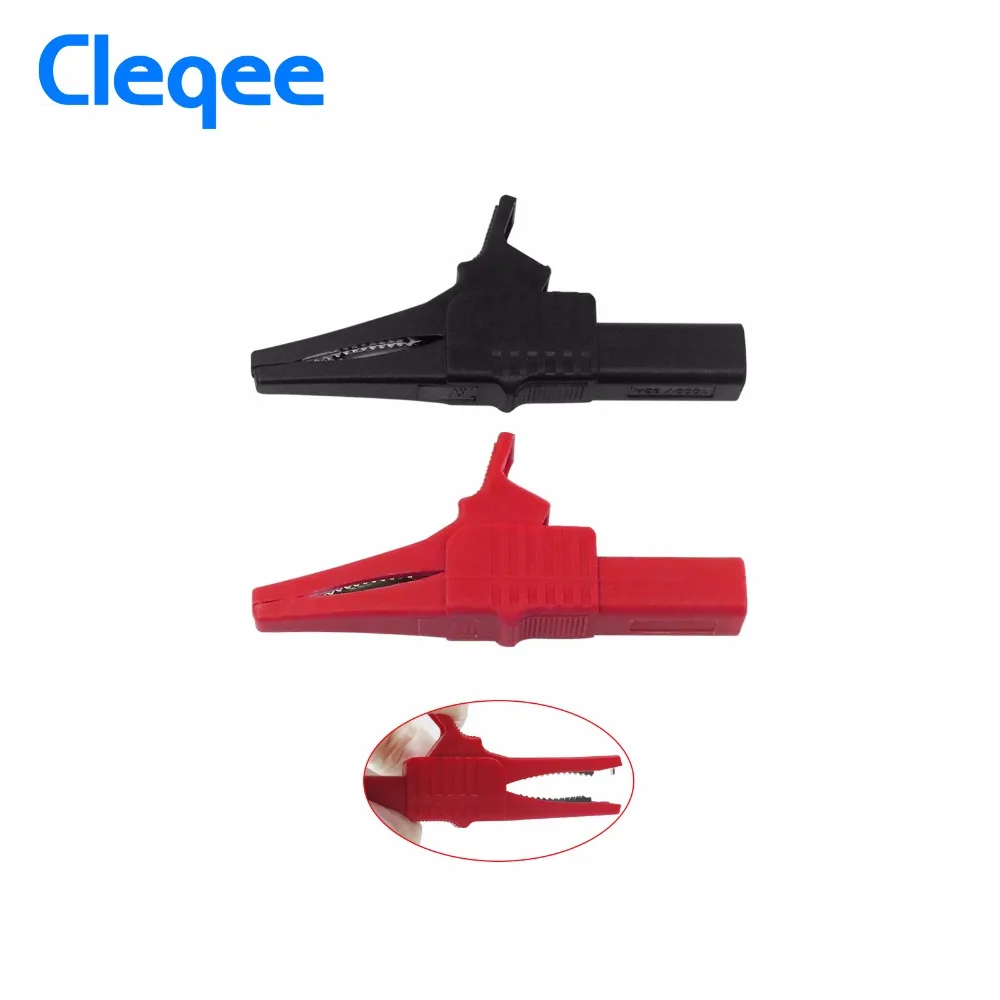 Cleqee P1600C Тестовые провода для измерительный наконечник мультиметра комплект Автомобильный тестовый измерительный мультиметр зонд проверка прокалыванием крюк крокодил