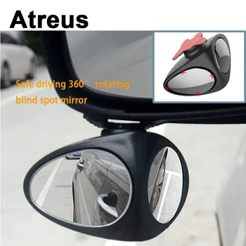 

Atreus For Mercedes benz W204 W203 W211 AMG Mini cooper Skoda octavia a5 360 degree Adjustable Car Rearview Blind Spot Mirror