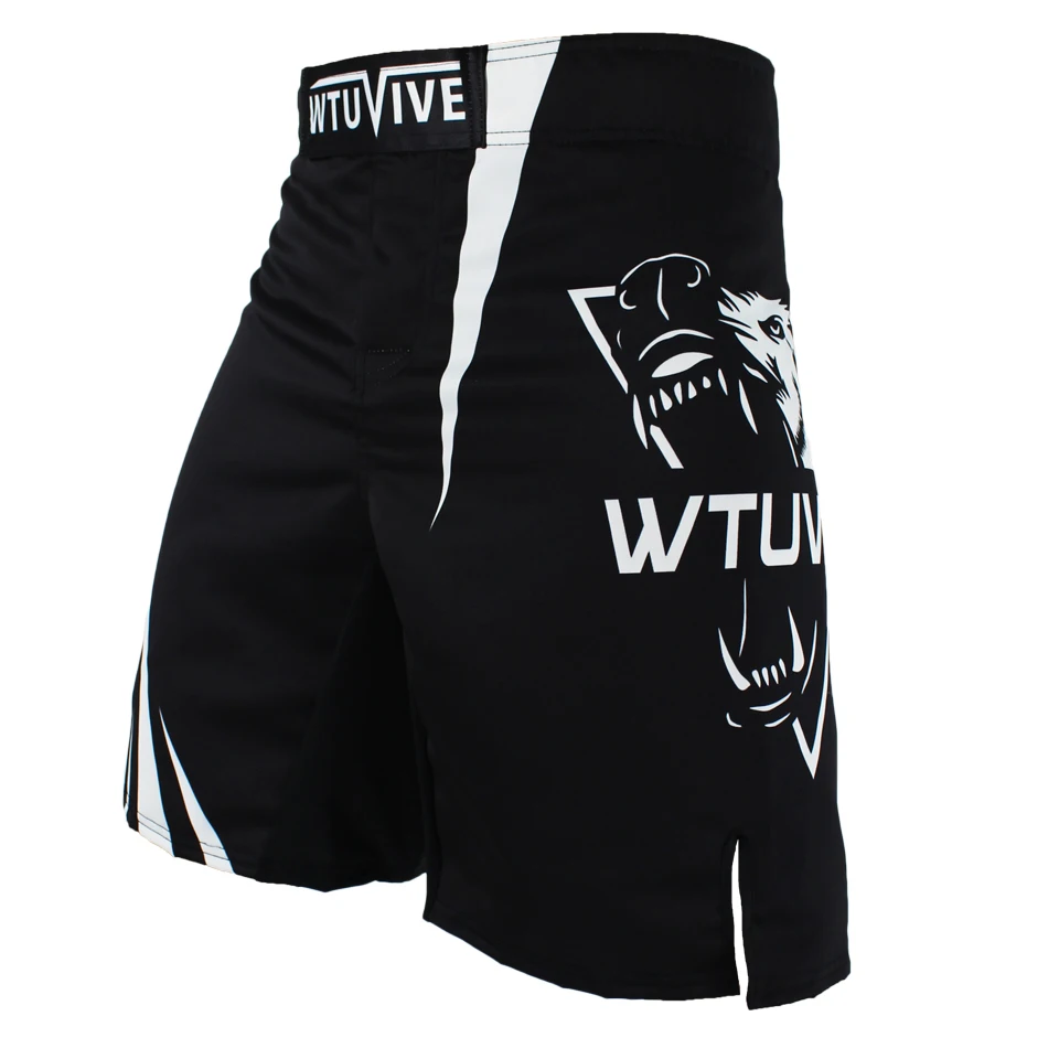 SUOTF boxing features sports training Thai fist fitness personality fight flat angle shorts MMA muay thai clothing mma shorts