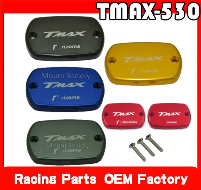 

High Quality Motorcycle CNC Brake Fluid Reservoir Cap cover For Yamaha Tmax 530 2012-2015 Tmax 500 2008 - 2011