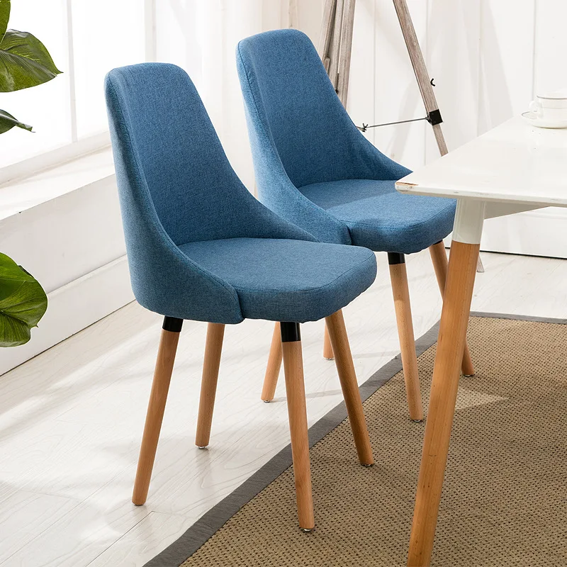 Современное короткое универсальное кресло из массива дерева, Скандинавское коммерческое кресло для кафе, гостиничное дерево, мебель для кафе, стулья для вечеринки, 5 цветов, Прямая поставка
