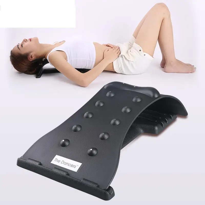 Body spine soothing rack lumbar massage device correct cervical