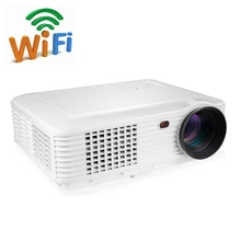 Android 4.4 3D Full HD 1080P Video TV LED Projector build-in stereo speaker Home Theater Beamer Intelligent Proyector DH-TL226A