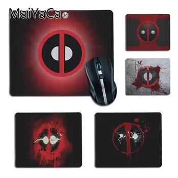 

MaiYaCa Top Quality deadpool logo Office Mice Rubber Mouse Pad Top Selling Wholesale Gaming Pad mouse desk pad