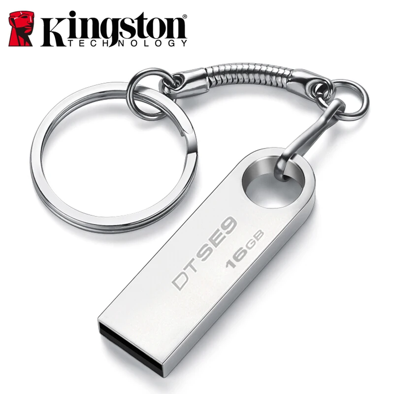 Kingston Железный человек Пикачу Флешка Usb флеш-накопитель карта памяти 2,0 DTSE9H 32 Гб 16 Гб персональный накопитель DIY логотип usb - Цвет: DTSE9-standard