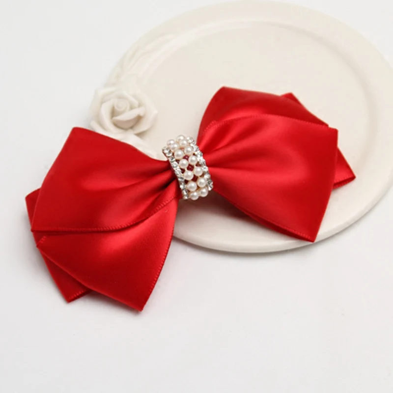  FORWELL Hair Ornaments Clip Headwear DIY Handmade Hairpins Hair Accessories For Women Girls Red Com