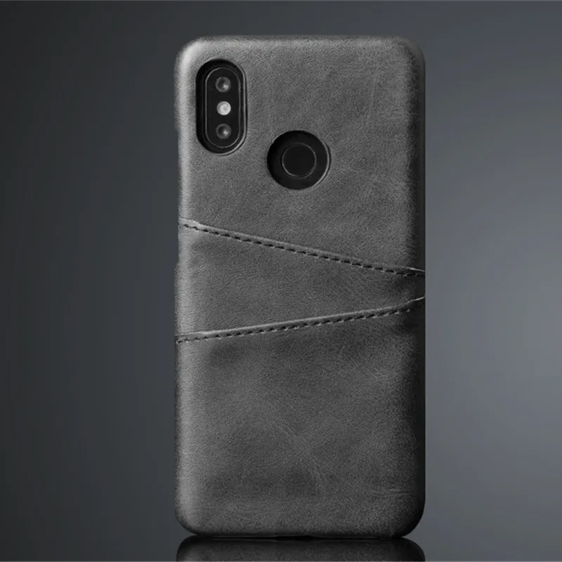 Кожаный чехол для Xiaomi Mi A2 A3 8 lite 9 SE Redmi Note 7 6 5 Pro 4X 6A pro S2 F1 кошелек с держателем