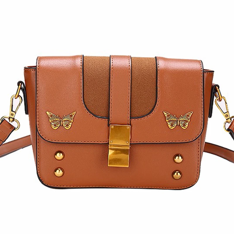 Women Bag Female Handbags Leather Over Shoulder Bag Crossbody Famous Brand Messenger Butterfly ...