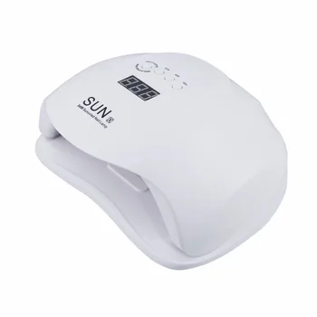 

2019 New SUN Nail Lamp 54W UV LED Nail Dryers Automatic Sensor Machine LCD Time Display For Curing Gel Polish Nail Art Tools