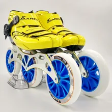 Original MARCUS speed skating shoes Professional adult child roller skates with 120mm wheel inline skates wheels