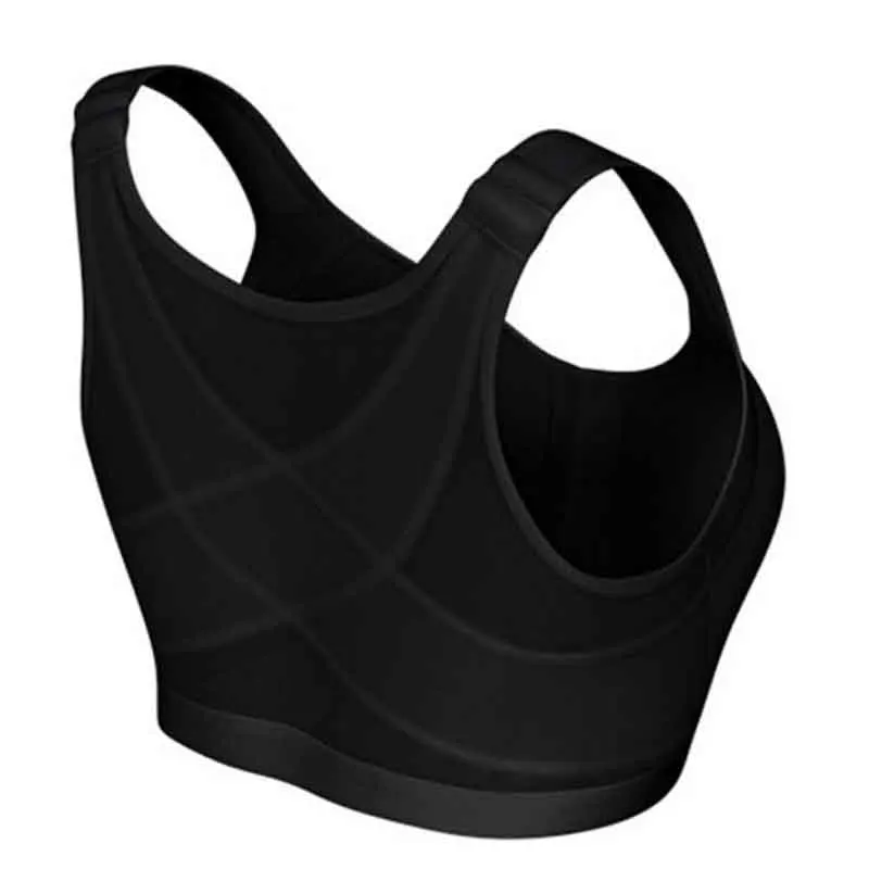 Women Posture Corrector Lift Up Bra X-bra Breathable Yoga Underwear Shockproof Running Sports Support Fitness Vest Bras S-2XL