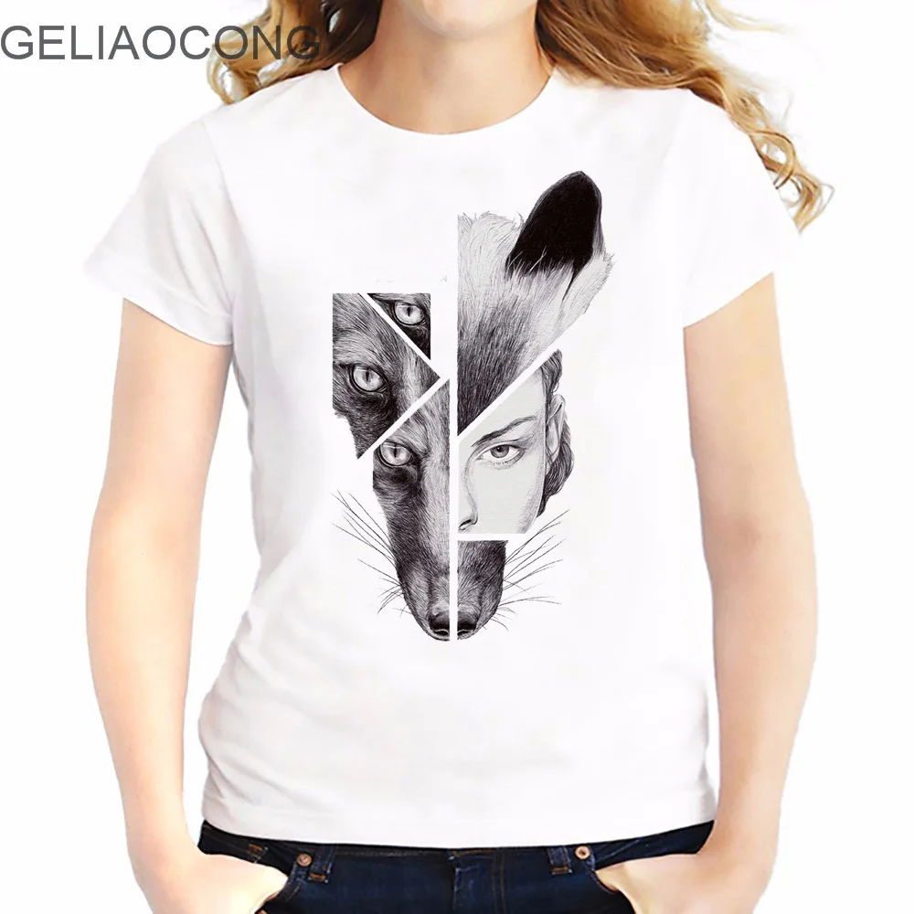 GELIAOCONG 2017 Loong T Shirts Jigsaw Style Tops Big Hero