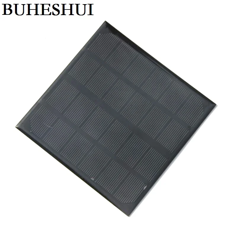 

BUHESHUI 3W 6V 0.52A Monocrystalline Mini Solar Panels Solar Power 3.6V Battery Charge Solar Cell Diy Soar Charger Free Shipping