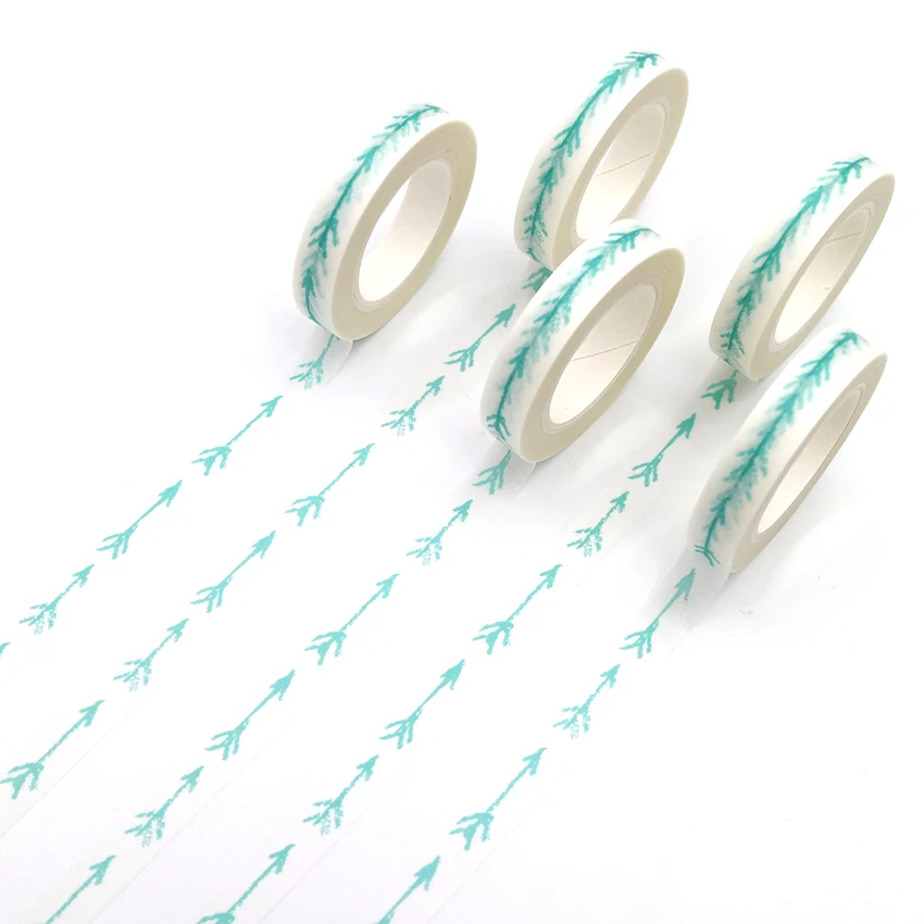 

1 PCS Hand Drawn Arrows Washi Tape Pattern Masking Tape Decorative Scrapbooking DIY Office Adhesive Tape 10m*8mm