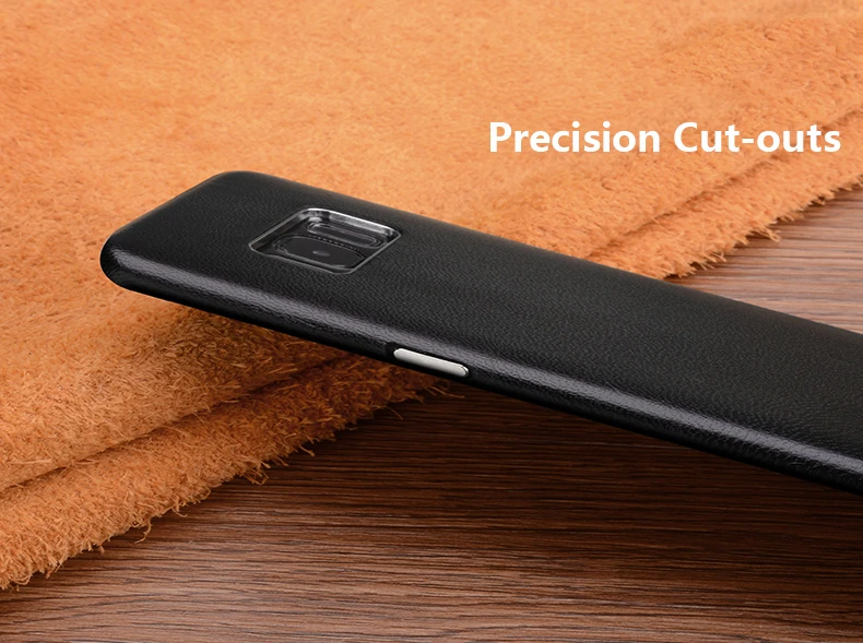 Чехол для samsung Galaxy S8, роскошный тонкий чехол из натуральной кожи, жесткий защитный чехол для телефона, для samsung S8, кожаная задняя крышка