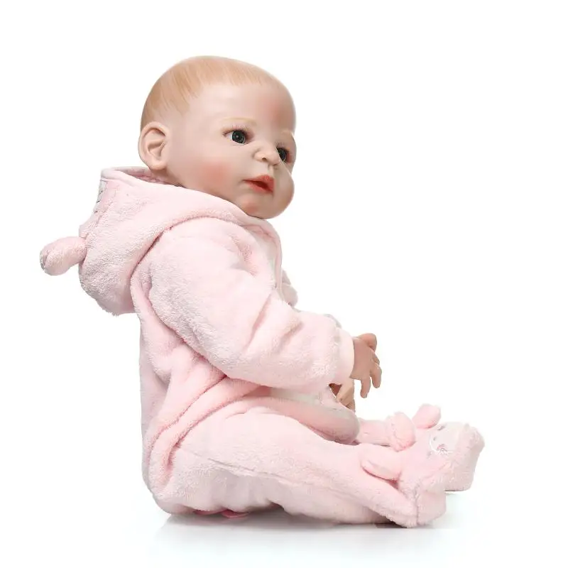 Куклы NPK Reborn girl 23 &quotНастоящие силиконовые куклы reborn baby игрушки для детей подарок