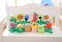21 Styles Plants vs Zombies Plush Toys 20 30cm Plants vs Zombies Soft Stuffed Plush Toys