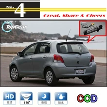 Macchina Fotografica dell’automobile Per TOYOTA Yaris Vitz Hatchback MK2 2005 ~ 2013 di Alta Qualità Posteriore View Back Up Camera Per PAL/NTSC Uso | CCD + RCA