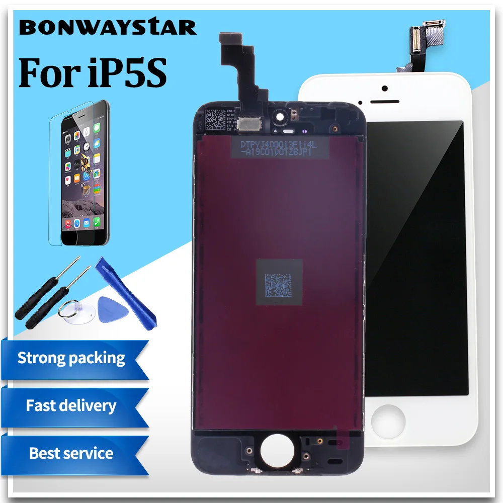 Дисплей для iPhone 6 сенсорный ЖК-экран дигитайзер в сборе 6S 5S ЖК-дисплей модуль